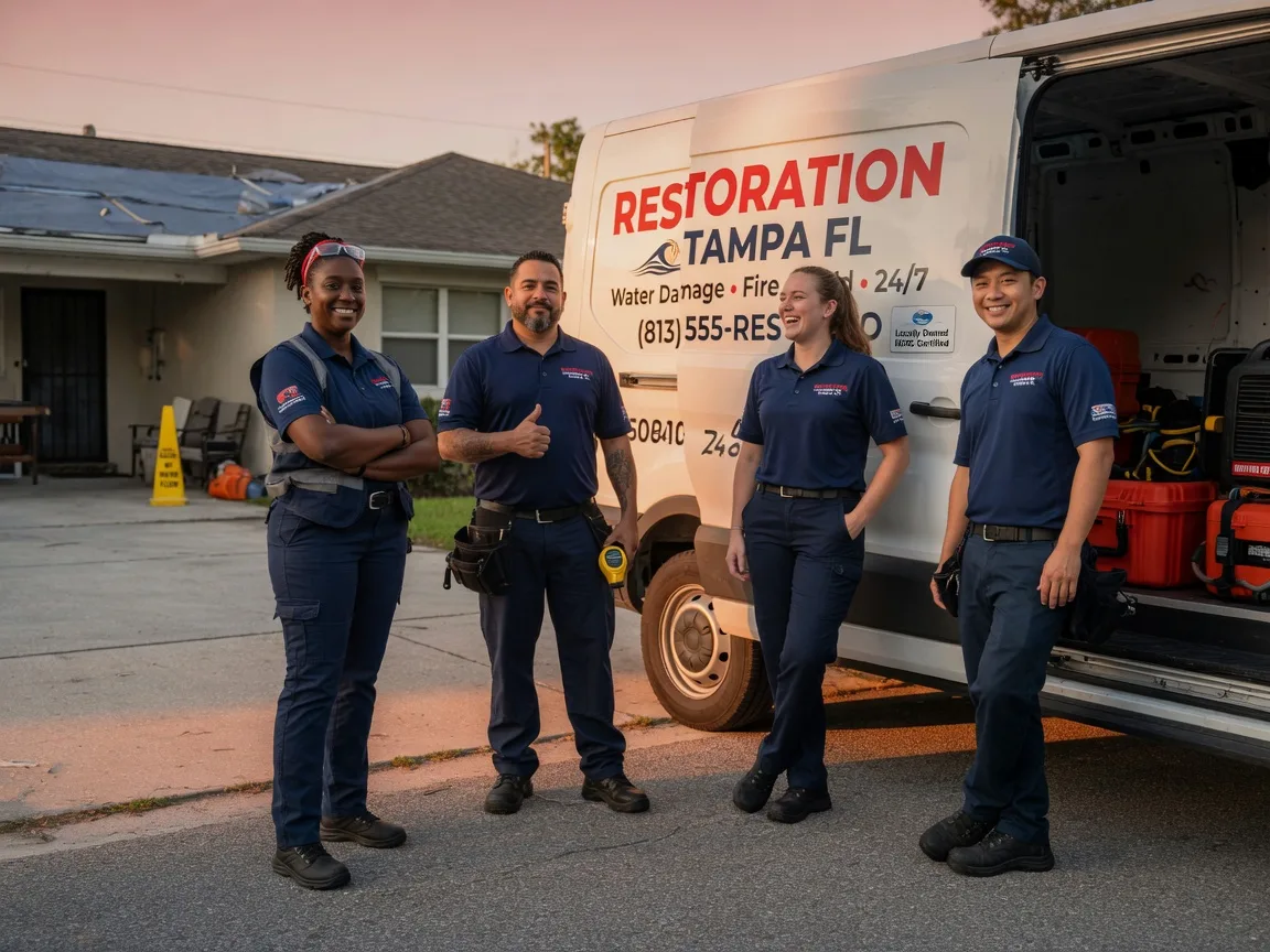 Water Damage Restoration company in Tracys Landing, MD