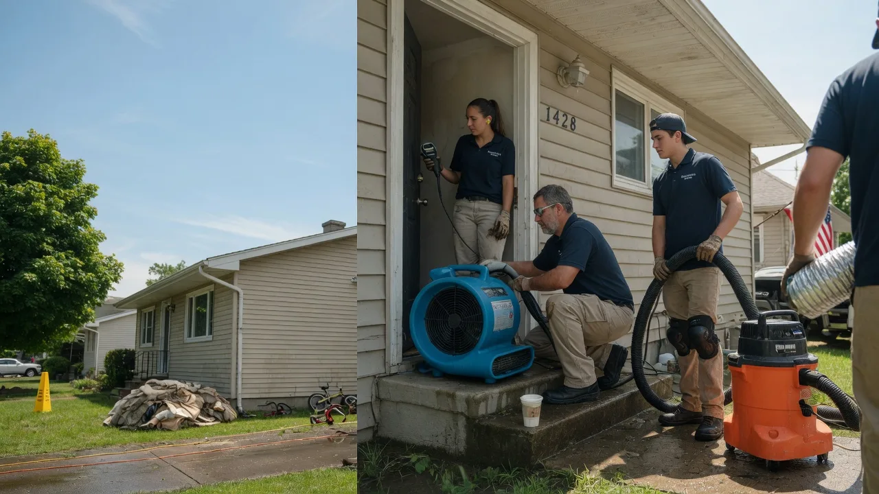 Water Damage Restoration in Tracys Landing, MD near me